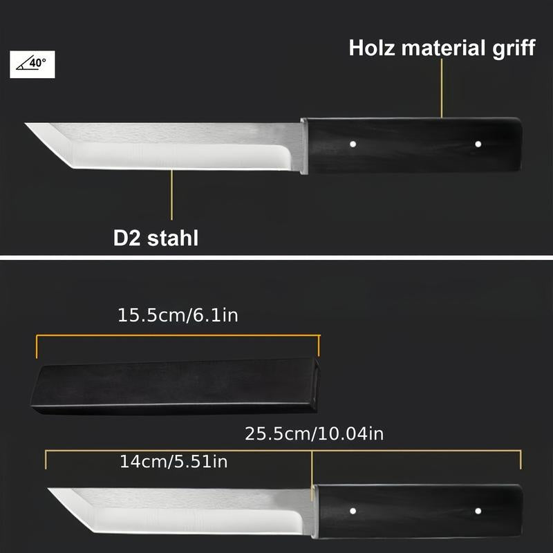 Japanese Samurai Katana Tanto Fixed Blade Knife-GS97