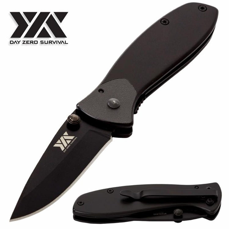 6.5" Day Zero Survival Every Day Carry Pocket Folding Knife - TOPHATTER'S ARMORY DEALS