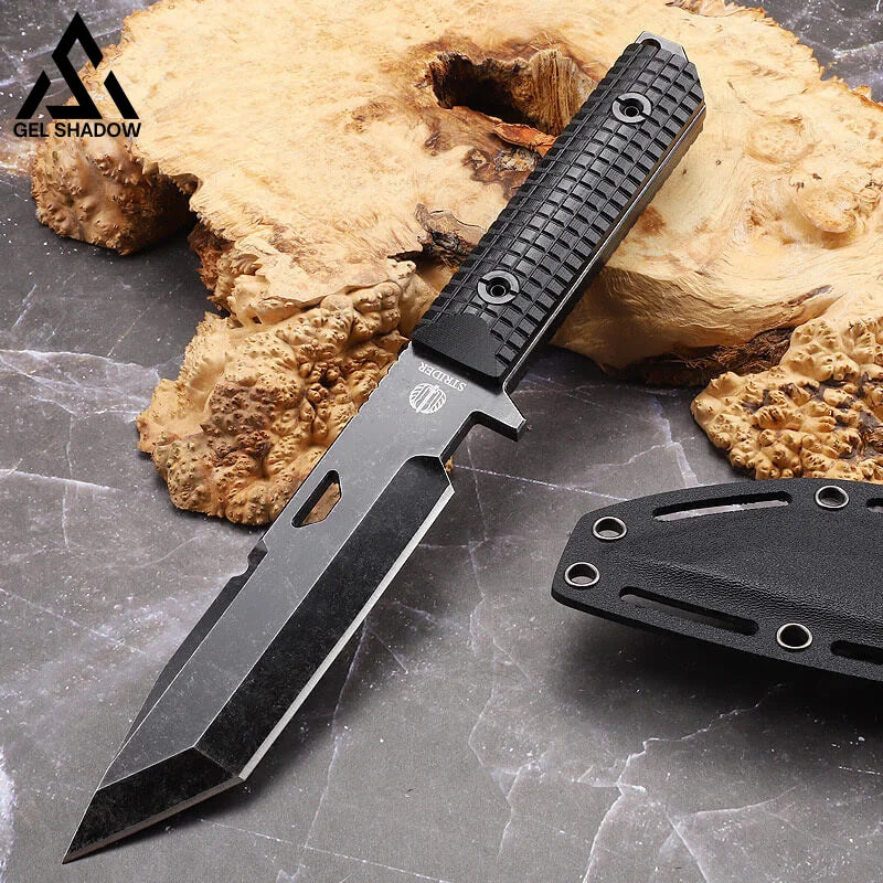 6mm Thick G10 STRIDER Tactical Outdoor Stright Knife-GS120