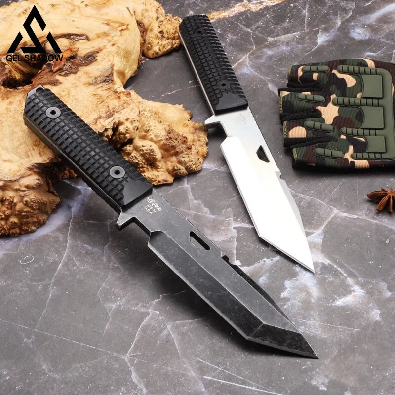 6mm Thick G10 STRIDER Tactical Outdoor Stright Knife-GS120