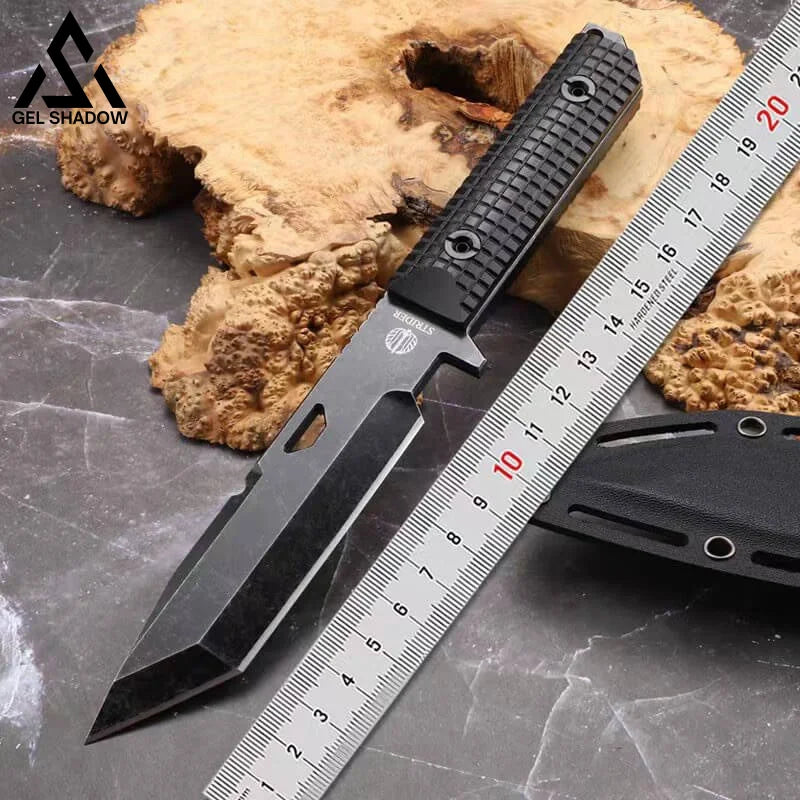 6mm Thick G10 STRIDER Tactical Outdoor Stright Knife-GS120