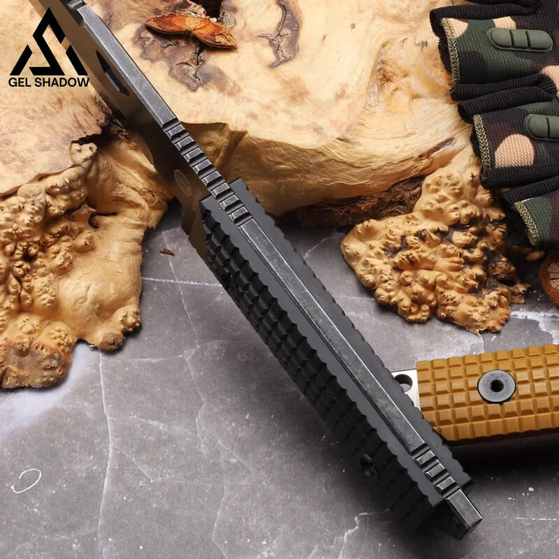 6mm Thick G10 STRIDER Tactical Outdoor Stright Knife-GS120