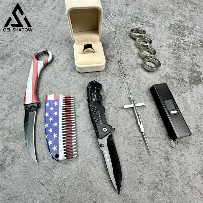 GS244-6pcs Pocket defense Tools Christmas Pack