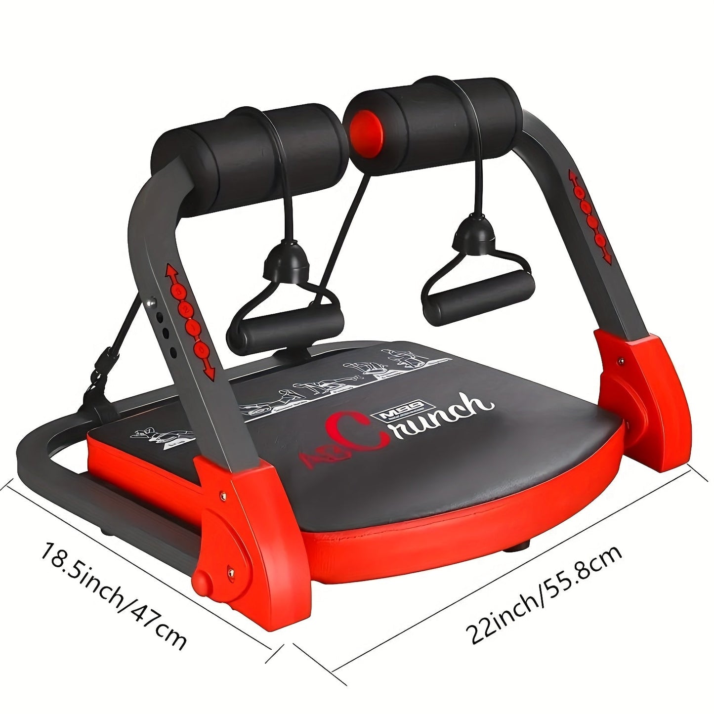 6-in-1 Abdominal Trainer Home Gym Equipment