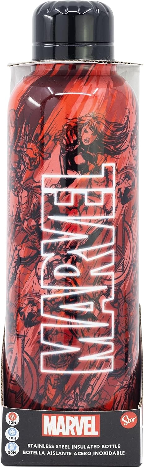 Marvel – Logo Pattern Water Bottle