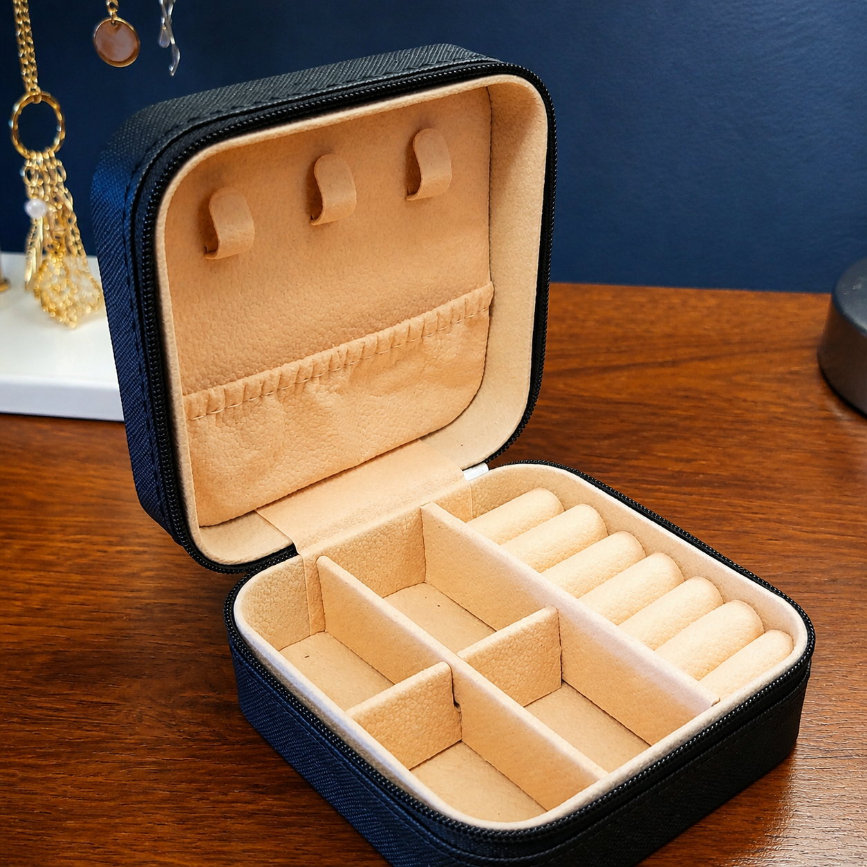 Mini Jewelry Organizer Gift Box for Mom Girlfriend Daughter