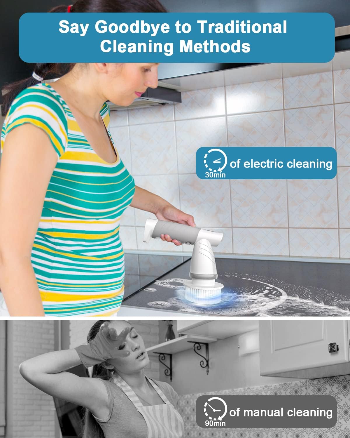 Electric Spin Scrubber