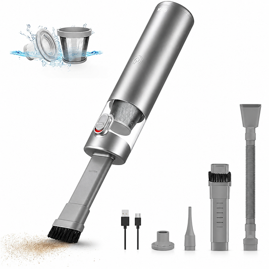 Cordless Handheld Vacuum Cleaner for Car, Keyboard & Tight Crevices