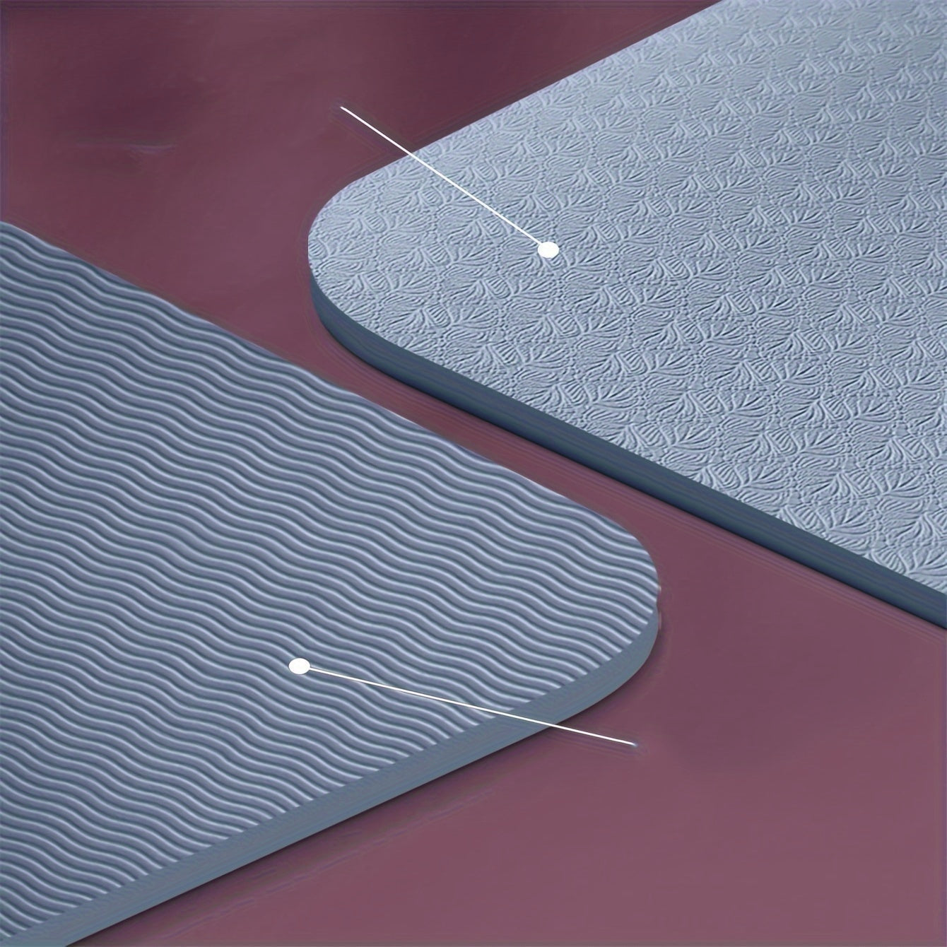 Non-Slip Yoga Mat TPE