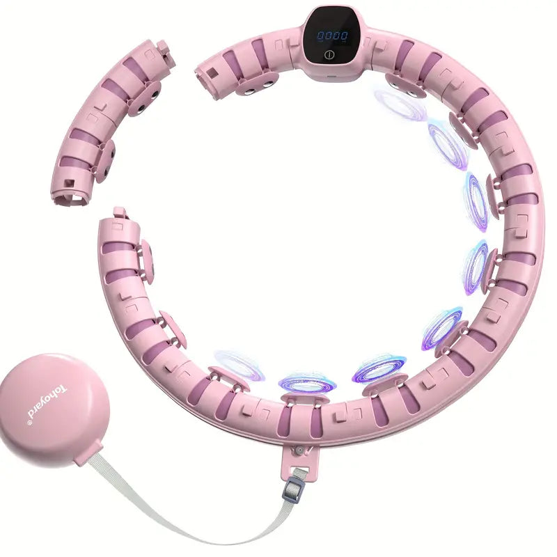 1pc Fitness Hoop with 14 Knots Spliceable Design