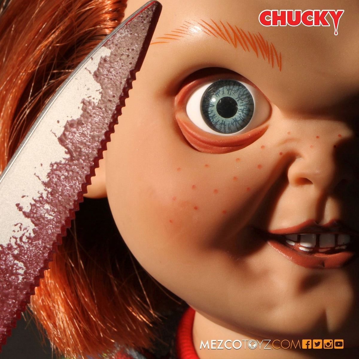 Child's Play - UK Exclusive Talking Chucky (Evil Face) 15" MDS Megascale