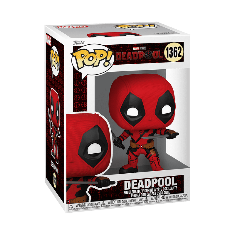 Deadpool & Wolverine – Deadpool with Swords Pop! Vinyl Figure