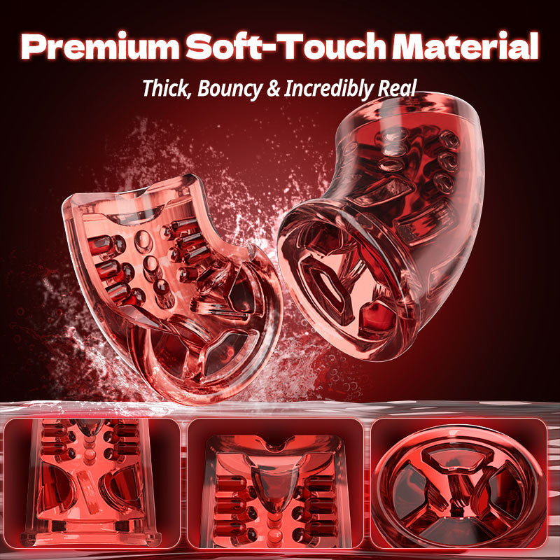 【Pre-sale until 7/17】Terminator - Telescopic Rotating Male Masturbator - 9 Modes Sucking Thrusting with Handle