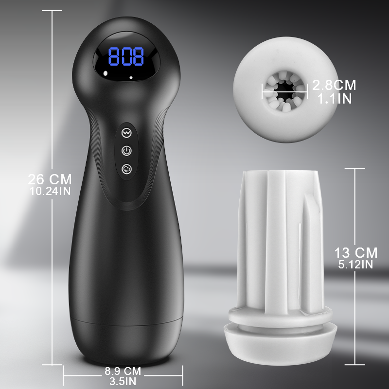 SolaceX - Intense Suction & Vibration Pleasure Male Stroker Masturbator