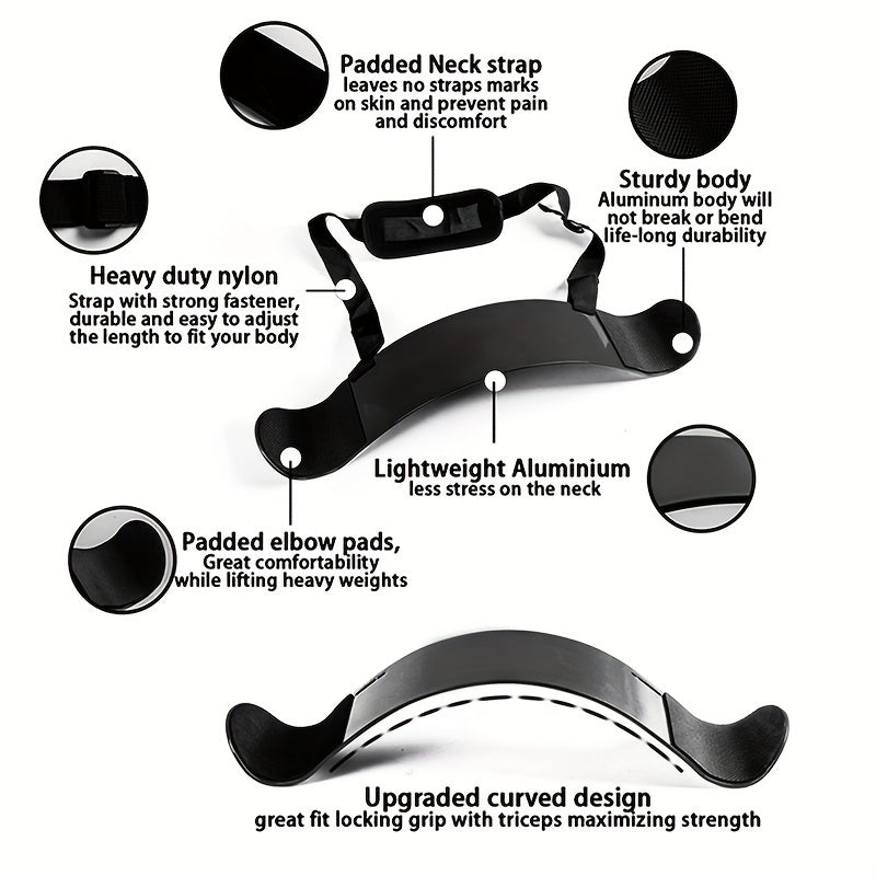 Arm Blaster Strength Trainer for Biceps & Triceps Support