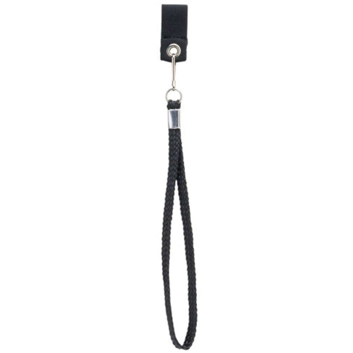 Braided Walking Cane Wrist Strap with Clip – Brown & Black Options