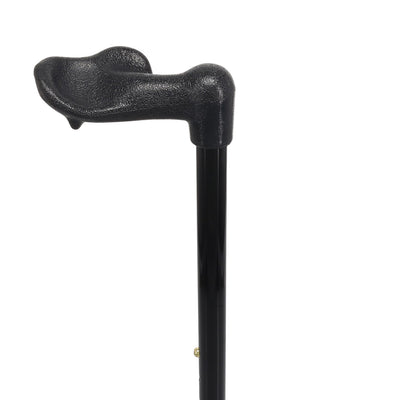 Adjustable Comfort Palm Grip Cane: Sleek Aluminum Shaft