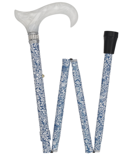 Songbird Harmony Rhinestone Pattern Orthopedic Derby Cane