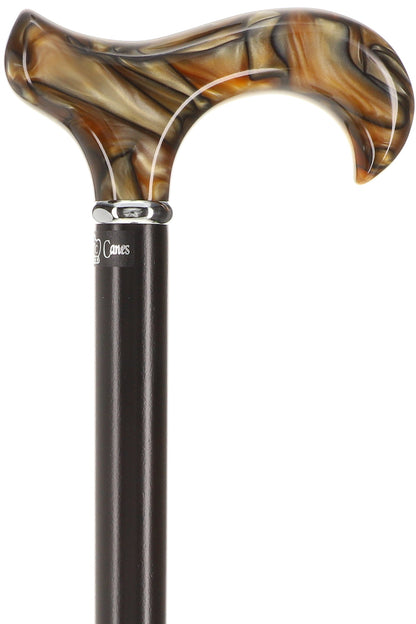 Pearlescent Acrylic Derby Cane w/ SafeTbase