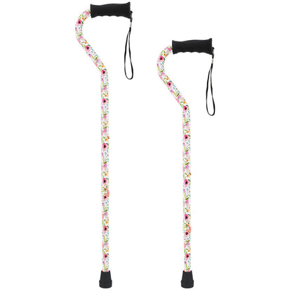 Vivienne May Designer Cane: Watercolor Flowers