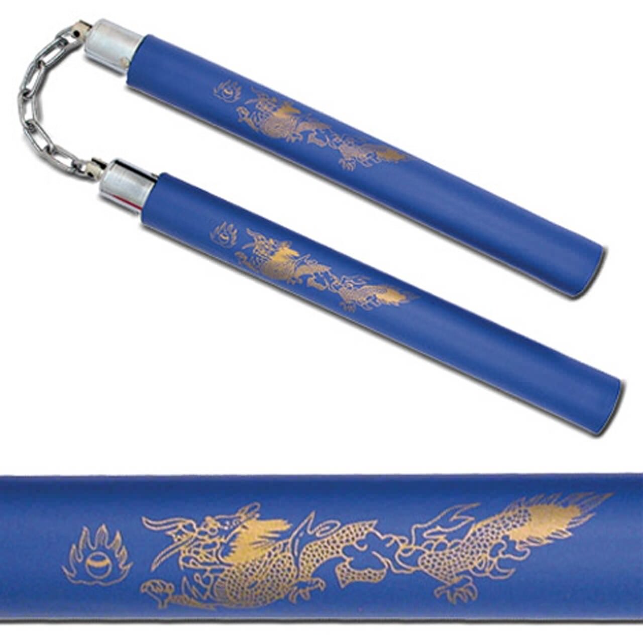 Foam Padded Dragon Nunchaku Karate