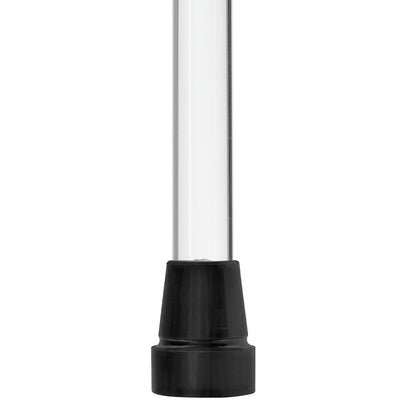 Elevate Style: Clear Lucite Cane with Customizable Collar