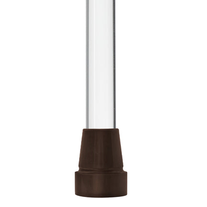 Elevate Style: Clear Lucite Cane with Customizable Collar