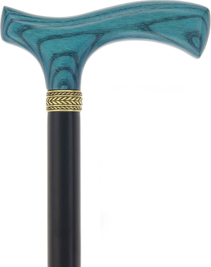 Fritz Comfort Handle - Standard Size (Blue, Black, Pewter Collar)