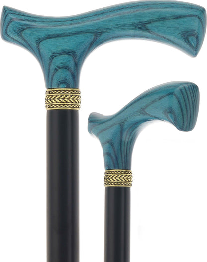 Fritz Comfort Handle - Standard Size (Blue, Black, Pewter Collar)