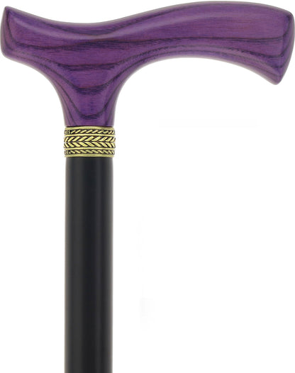 Amethyst Purple Ash Fritz Cane: Premium Natural Ash Wood
