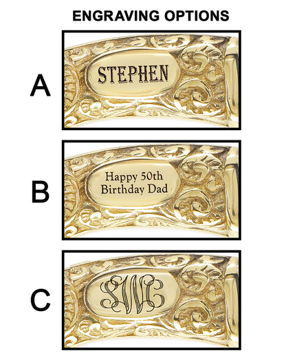 Make It Yours: Premium Brass Cane w/ Personalized Engraving