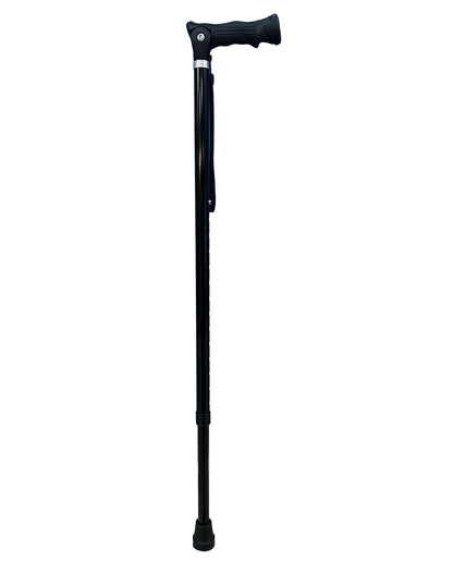 Black Adjustable Walking Hiking Staff