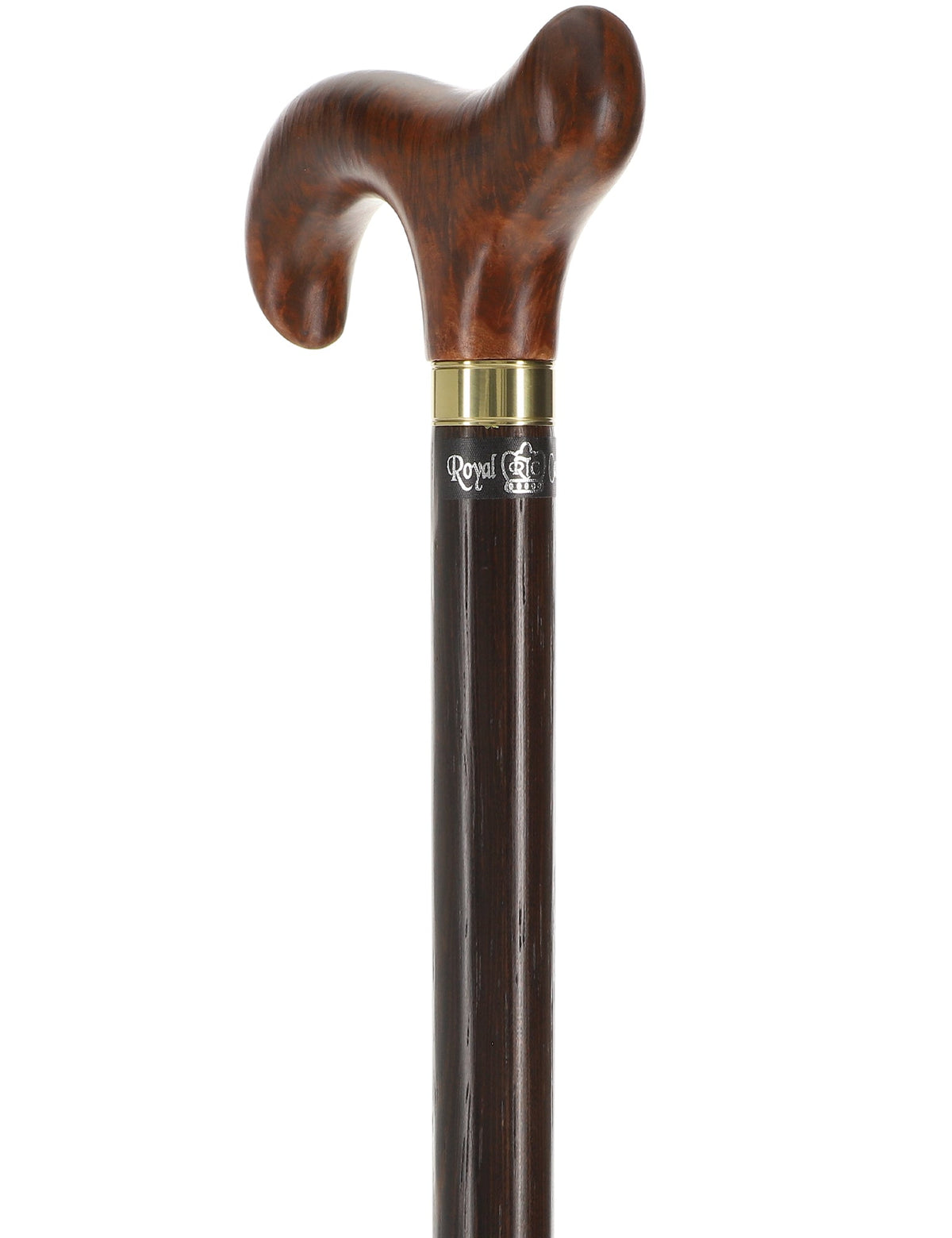 Australian Burl Wood Derby Cane: Premium, Textured Exotic Wood
