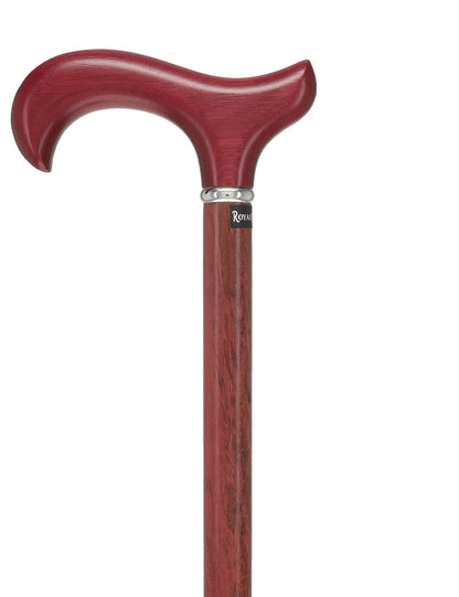 Exotic Amaranth 'Purpleheart' Cane: Collectible Unique Wood
