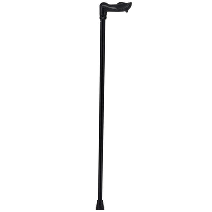 Comfy Black Palm-Grip Cane: Beechwood Shaft & Collar