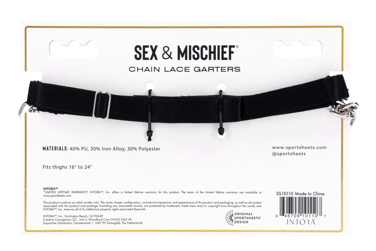 Chain Lace Garters