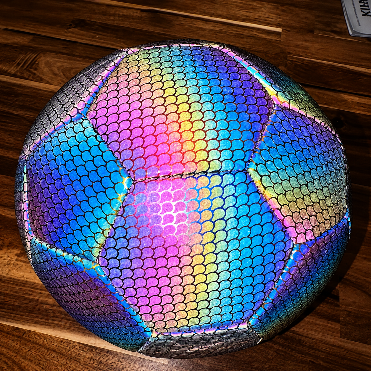 Holographic Glow Soccer Ball – Stand Out on the Pitch Every Game