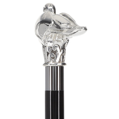 Italian Import 925r Silver Swan Stick - Agatha Christie's Poirot