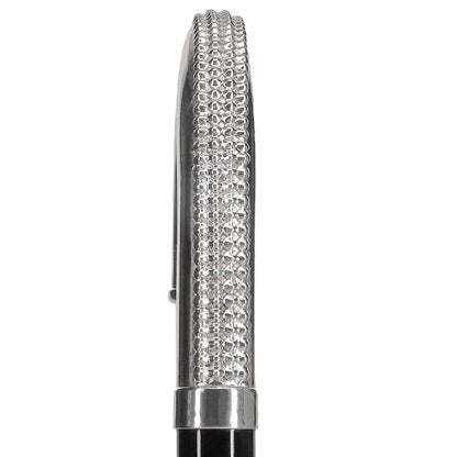 Italian Luxury: 'Lustrous Tourist' Cane, Crafted in 925r Silver
