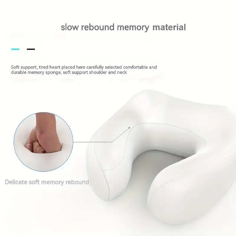 Soothing Heat Therapy Neck Massager - U-Shaped Pillow