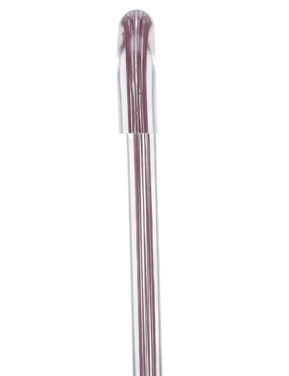 Mauvelous Glide Cane: Mauve Violet Lines in Invisible Clear Shaft