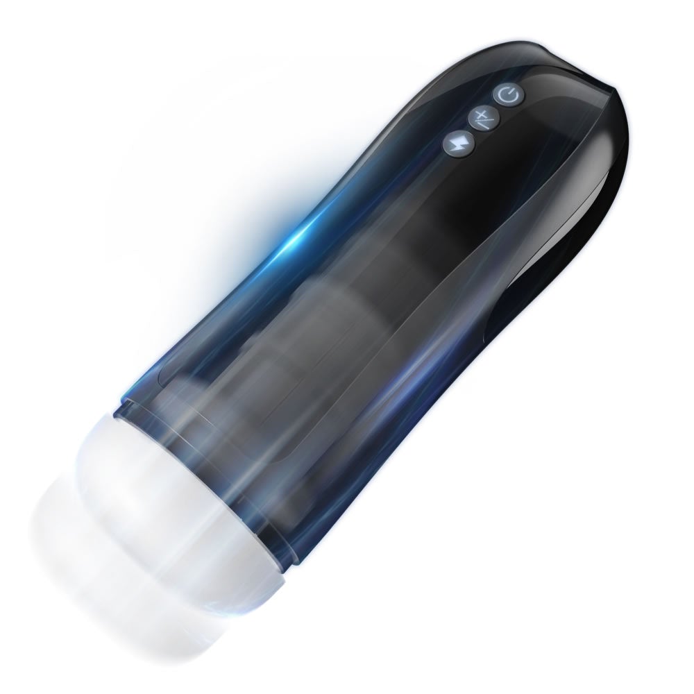 LUSTYTIME 7 Auto-Thrusting Dashing Button Real-Feel Stroker Masturbation Cup - Male Masturbator product image for intimate we