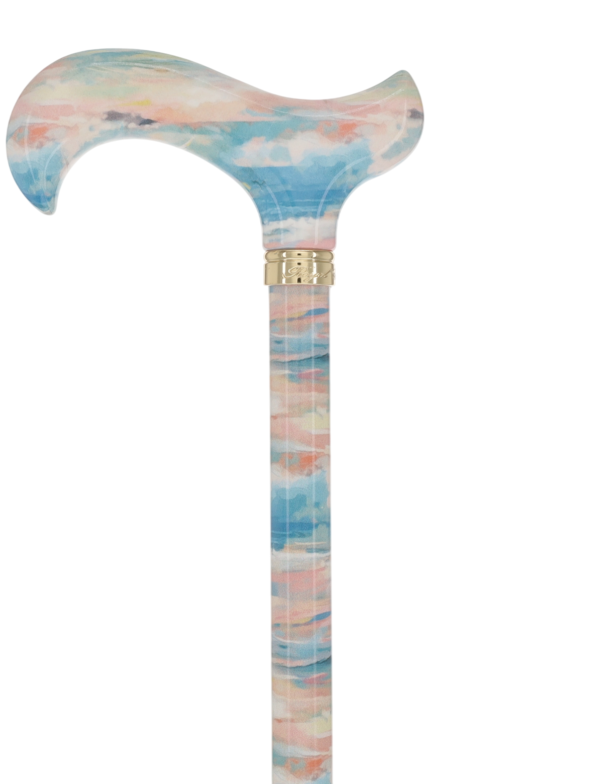 HD Pattern Designer Cane - Matching Handle & Shaft - Durable Adjustable Aluminum