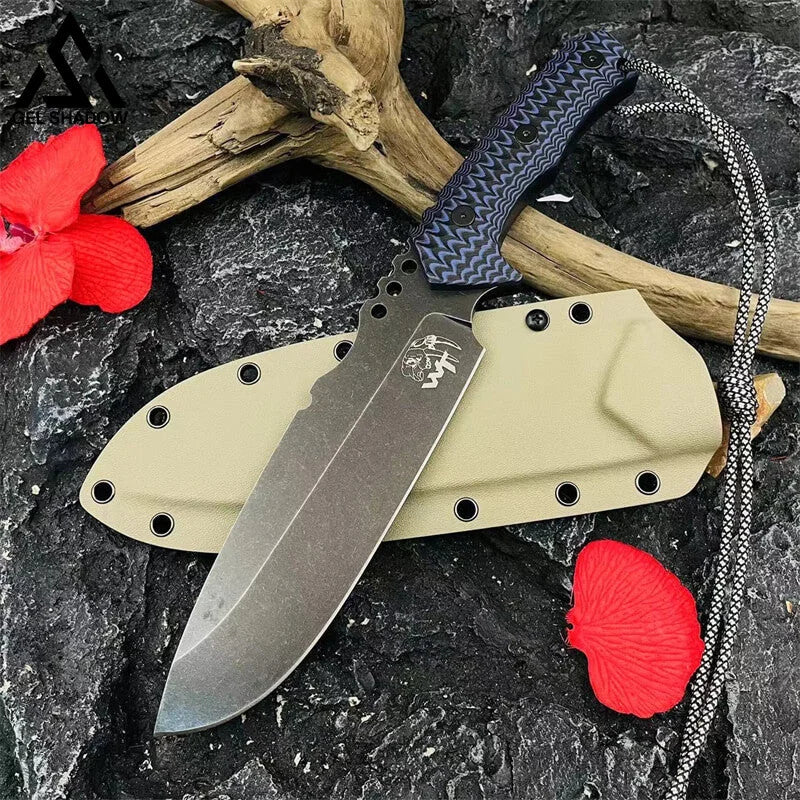 8mm Thick WT Stright Knife One-piece Keel-GS118