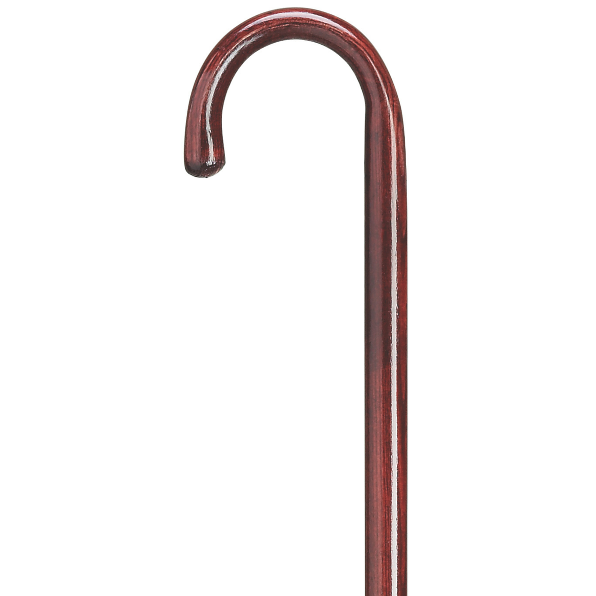 Wood Walking Cane - 7-8" Extra Long