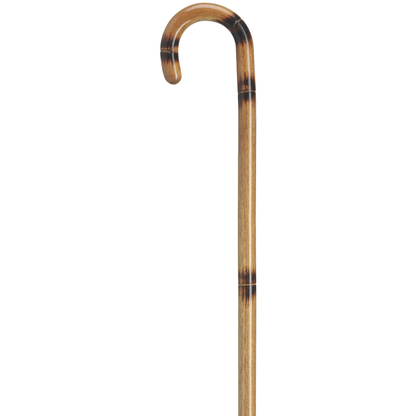 Stepped & Scorched Tourist Cane 3-4"