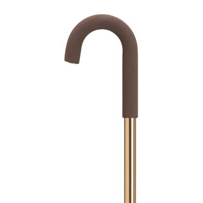 Adjustable Men's Walking Cane with Hypalon Grip & Safety Locking Nut