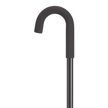 Adjustable Men's Walking Cane with Hypalon Grip & Safety Locking Nut