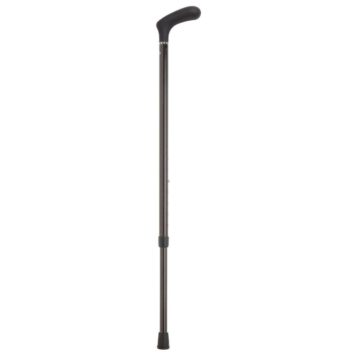 Ergomaster Carbon Fiber Walking Cane with Adjustable Soft Grip