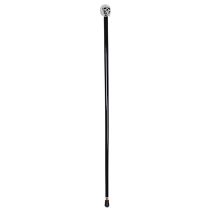 Gothic Silver Skull Cane